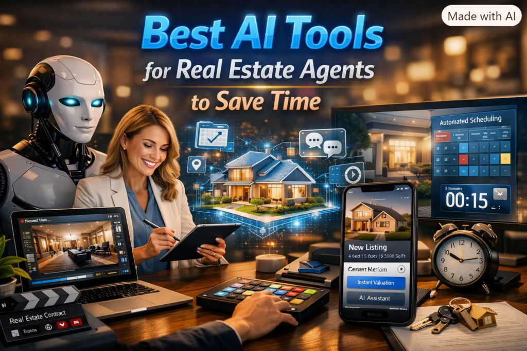 10 Best AI Tools for Real Estate Agents to Save Time (2026 Guide)